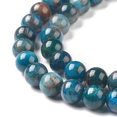 Natural Apatite Beads X-G-E481-05-8mm-01-1