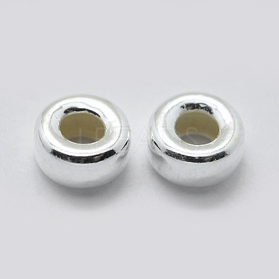 925 Sterling Silver Spacer Beads STER-K171-39S-02-1