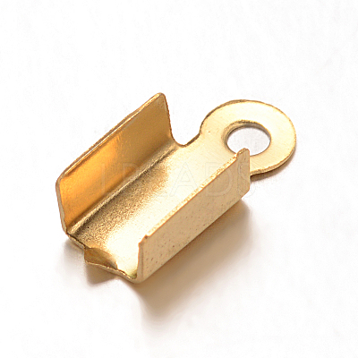 Ion Plating(IP) 304 Stainless Steel Folding Crimp Ends X-STAS-F075-27-1