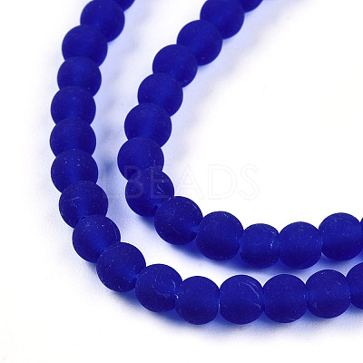 Transparent Glass Beads Strands LS-GLAA-T032-T4mm-MD16-1