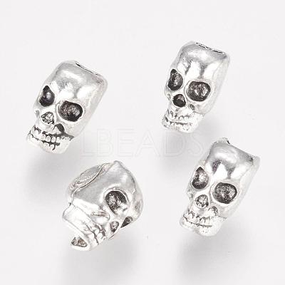 Alloy European Beads PALLOY-S079-035AS-1