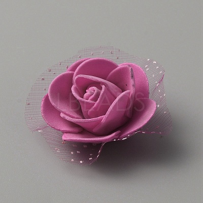 3D Foam Rose Ornament Accessories DIY-WH0304-623G-1