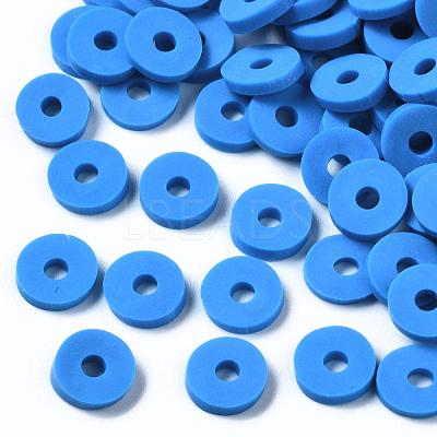 Handmade Polymer Clay Beads CLAY-R067-6.0mm-B33-1