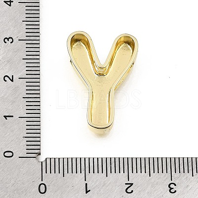 Brass Slide Charms KK-Z163-01G-Y-1
