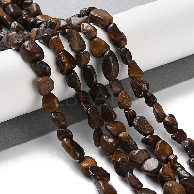 Natural Soil Opal Beads Strands G-P497-01C-13-1