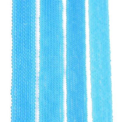 Transparent Glass Beads Strands EGLA-A044-T3mm-MD08-1