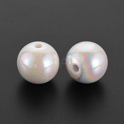Opaque Acrylic Beads X-MACR-S370-D16mm-01-1
