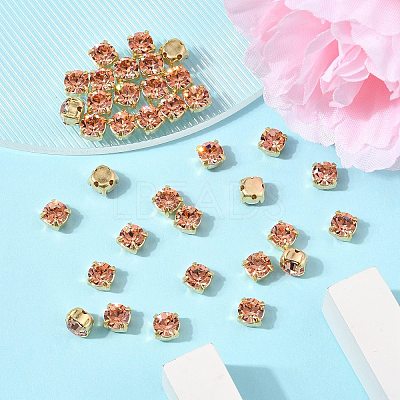 Preciosa&reg MAXIMA Crystal in Sew-On Cup X-PRC-SS29-00030-266-G-1