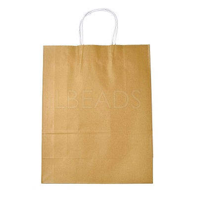 Pure Color Kraft Paper Bags LS-AJEW-G020-D-06-1