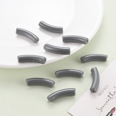 Opaque Acrylic Beads MACR-S372-002B-S037-1