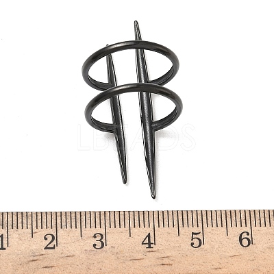 304 Stainless Steel Cuff Open Rings LS-RJEW-D338-02G-EB-1