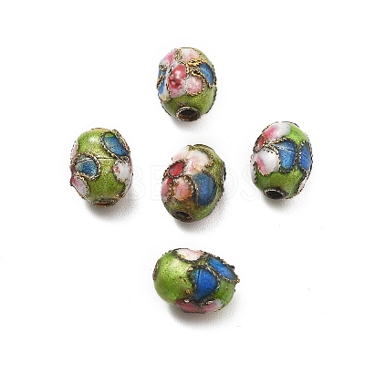 Handmade Cloisonne Beads CLB-Q002-04A-1