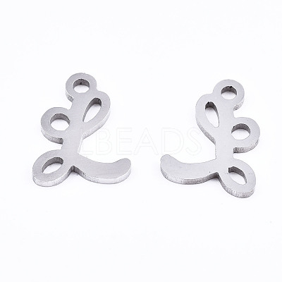 Non-Tarnish 201 Stainless Steel Charms STAS-T044-217P-L-1