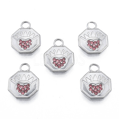 304 Stainless Steel Pendants LS-STAS-N098-154P-1