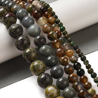 Natural Mixed Gemstone Beads Strands G-F591-03B-1