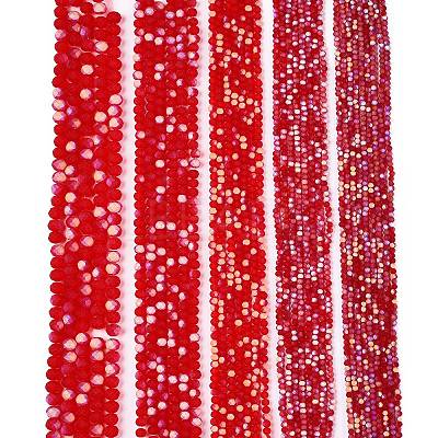 Transparent Glass Beads Strands LS-EGLA-A044-T4mm-MB01-1