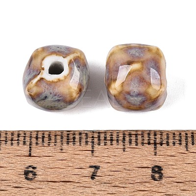Vintage Handmade Porcelain Beads PORC-N013-18-23-1
