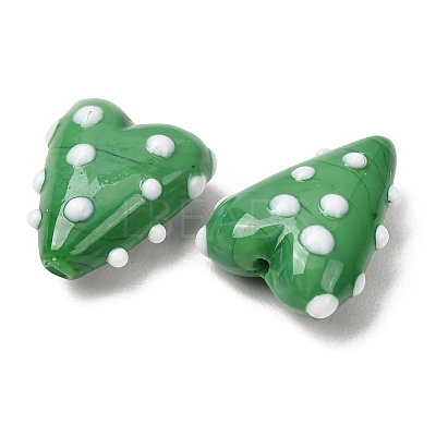 Handmade Lampwork Enamel Beads LAMP-Z025-01I-1