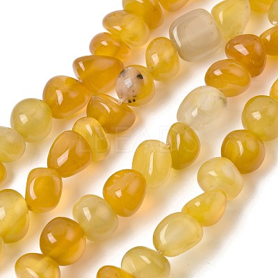 Natural Agate Beads Strands G-H295-B01-04-1