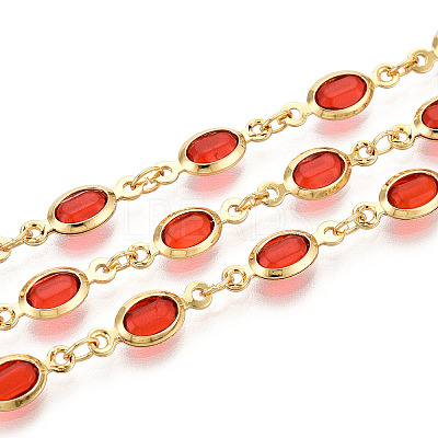 Brass Oval Link Chains CHC-N023-04B-G-1