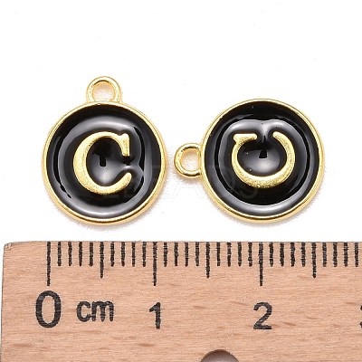 Golden Plated Alloy Charms ENAM-S118-02C-1