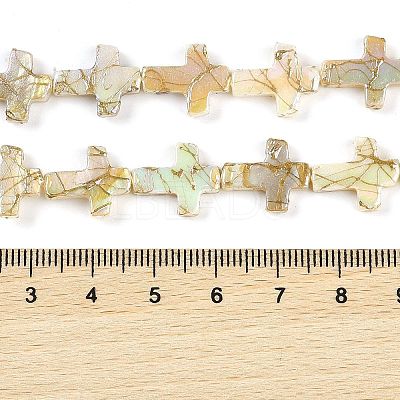 Drawbench Style Natural Freshwater Shell Beads Strands BSHE-G036-01-1