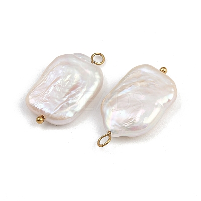 Natural Freshwater Pearl Keshi Pearl Pendants STAS-D378-07B-G-1