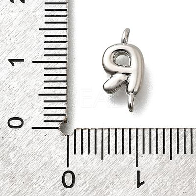 Brass Connector Charms KK-P295-01P-R-1