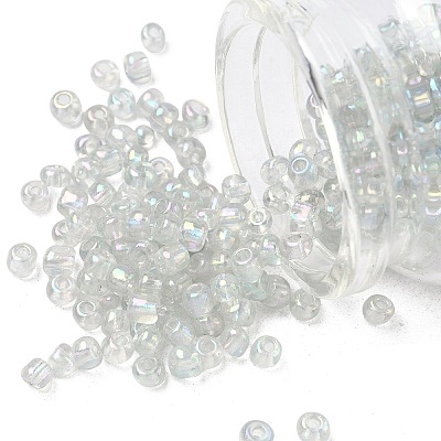 Round Glass Seed Beads SEED-A007-4mm-161-1