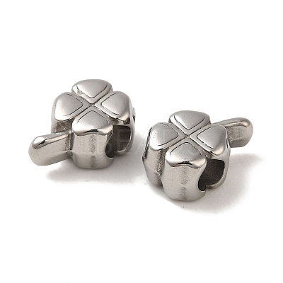 Non-Tarnish 304 Stainless Steel European Beads STAS-K285-21P-1