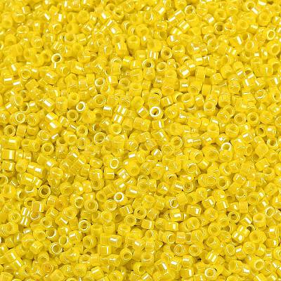 Opaque Colours Luster Glass Seed Beads SEED-H003-12E-1