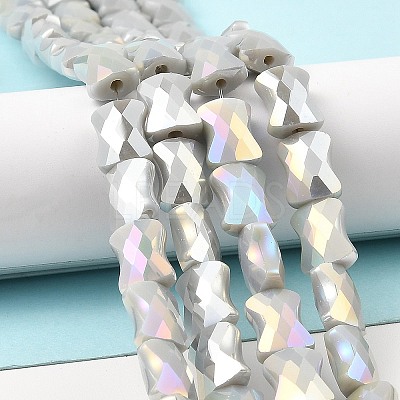 AB Color Plate Glass Beads Strands EGLA-P051-06A-B10-1