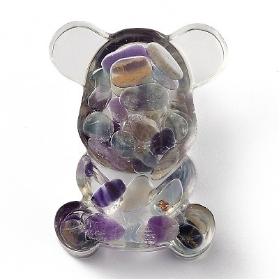 Resin Display Decorations DJEW-H001-B12-1