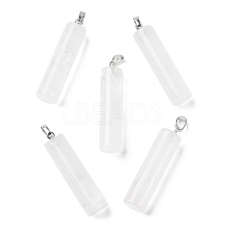 Natural Quartz Crystal Pendants G-E603-02P-05-1