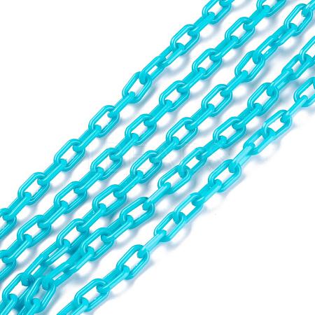 Opaque Acrylic Cable Chains SACR-N010-002C-1