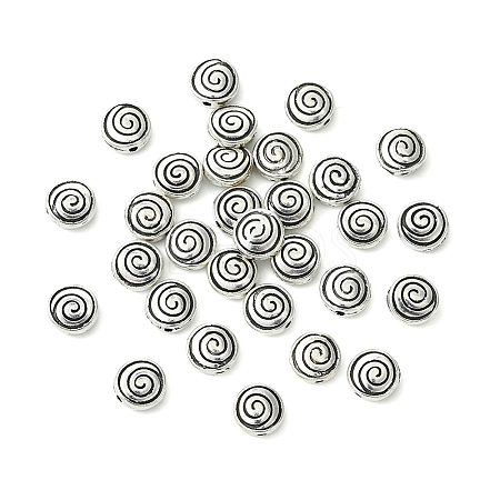 30Pcs Tibetan Style Alloy Beads TIBEB-FS0001-12-1