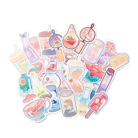 Colorful Cartoon Stickers DIY-A025-09-1