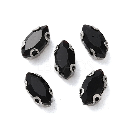 Horse Eye Sew on Rhinestone RGLA-L028-08C-02-1
