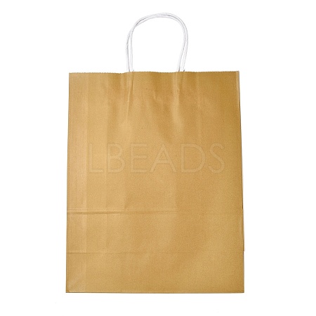 Pure Color Kraft Paper Bags LS-AJEW-G020-D-06-1