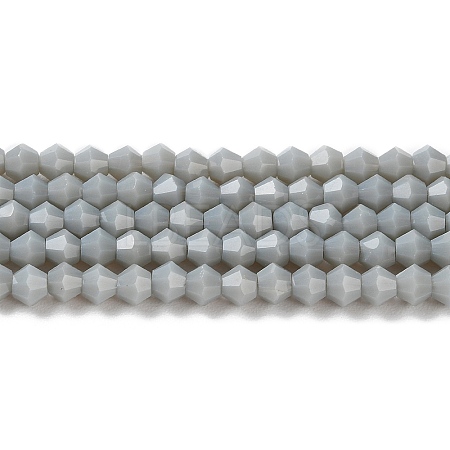 Opaque Solid Color Imitation Jade Glass Beads Strands LS-GLAA-F029-P4mm-14-1