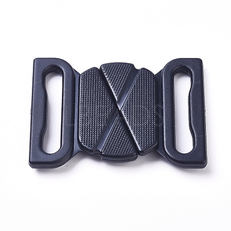 Plastic Adjustable Quick Side Release Buckles LS-KY-WH0020-25-1