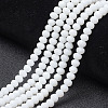 Opaque Solid Color Imitation Jade Glass Beads Strands EGLA-A044-P2mm-D01-1