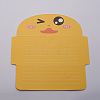 Animal Cartoon Paper Greeting Cards DIY-WH0161-09J-2