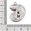 304 Stainless Steel Pendants STAS-N108-95P-4