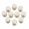 Alloy Enamel Beads ENAM-N052-006-01B-RS-1
