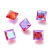 Cubic Zirconia Pointed Back Cabochons ZIRC-H108-09B-227SI-2