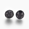 316 Surgical Stainless Steel European Beads STAS-F195-128B-03-2