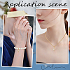 8Pcs Brass Micro Pave Cubic Zirconia Pendants KK-BBC0010-90-5