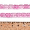 Transparent Glass Beads Strands GL-A001-01A-04-2