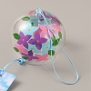 Glass Wind Chimes DJEW-WH0016-33B-2